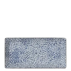 Aizome Mums Rectangle Plate