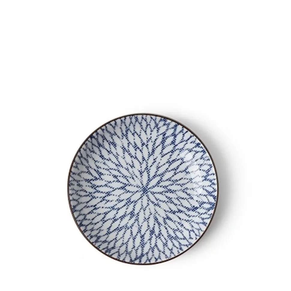 Aizome Mums 3.75" Sauce Dish