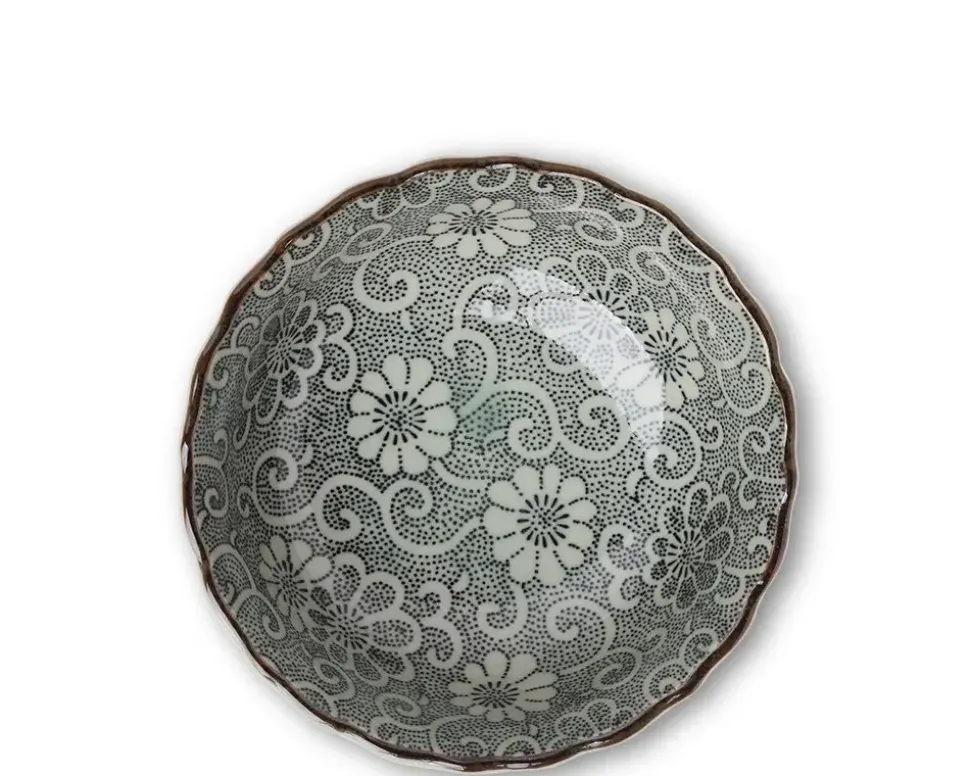 Antique Green 4.75" Bowl Set