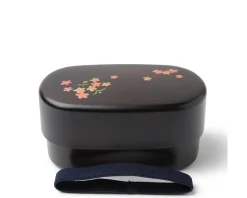 Bento Set Woodgrain Sakura Blossom