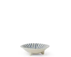 Blue Brown Tokusa 4" Bowl