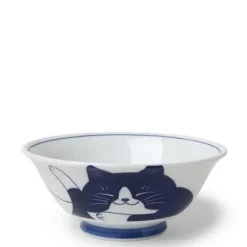 Blue Cats 7.5" Bowl