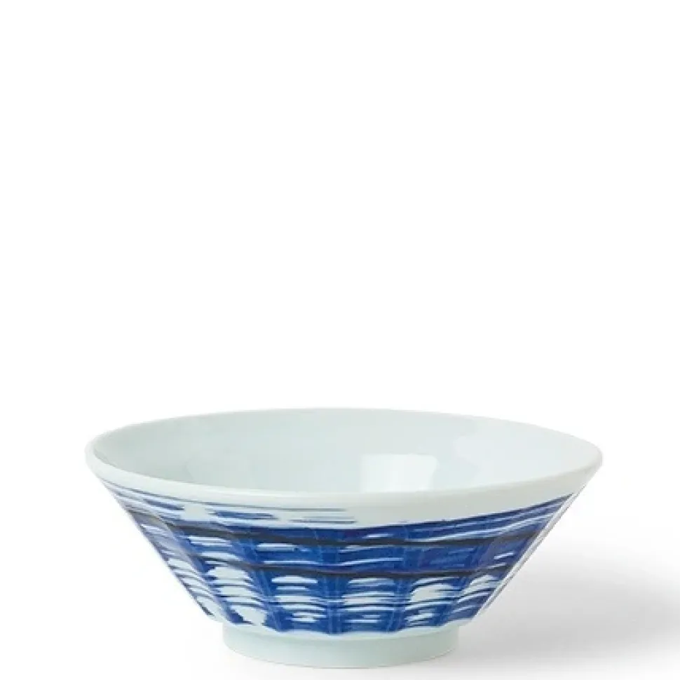 Blue Strokes 7.75" Ramen Bowl
