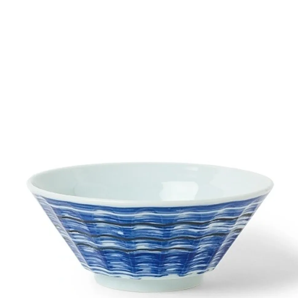 Blue Strokes 8.5" Ramen Bowl