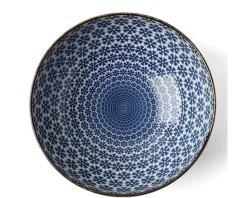Blue & White Snowflake 8.25