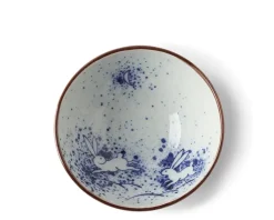 Bowl Rabbit & Moon 5-1/4