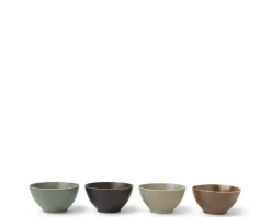 Bowl Set Pacific Forest Matte 4-5/8