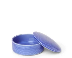 Bowl With Cover Himari Blue