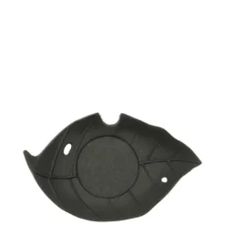 Cast Iron Black Leaf Coaster
