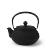Cast Iron Teapot Black Hobnail 0.65L