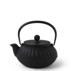 Cast Iron Teapot Black Wave 0.65L