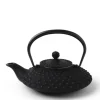 Cast Iron Teapot Flat Hailstone 0.5L