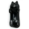 Chopstick Rest Black Cat