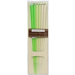 Chopsticks Acrylic Green Set/3