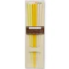 Chopsticks Acrylic Yellow Set/3