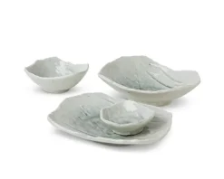 Coral Blue Small Bowl