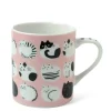 Cozy Cats 8 Oz. Mug - Pink