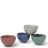 Crackle 5 Oz. Teacup Set Of 4