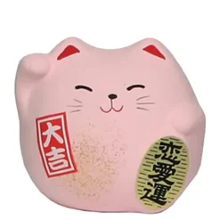 Feng Shui Cat 2.25" - Pink