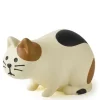 Figurine Curious Calico Cat