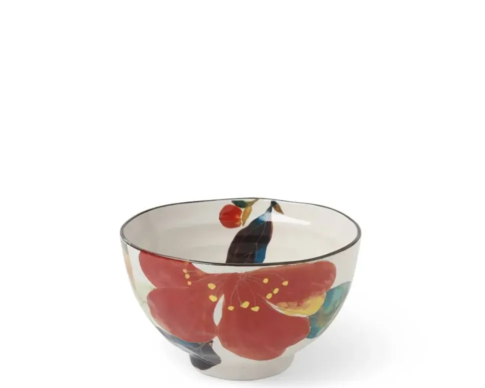 Floral Fall Rice Bowl Set