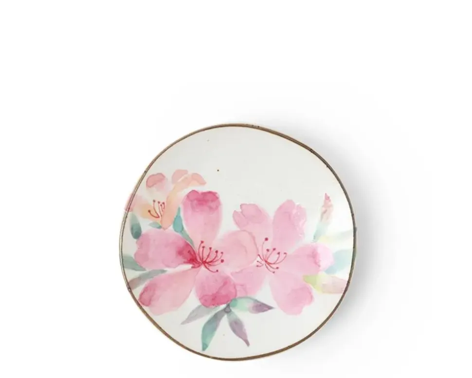 Floral Mini Plate Pink