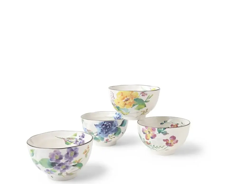 Floral Spring Rice Bowl Set
