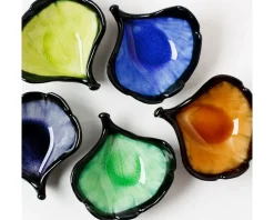 Ginkgo Leaf 3.5" Mini Bowl Set