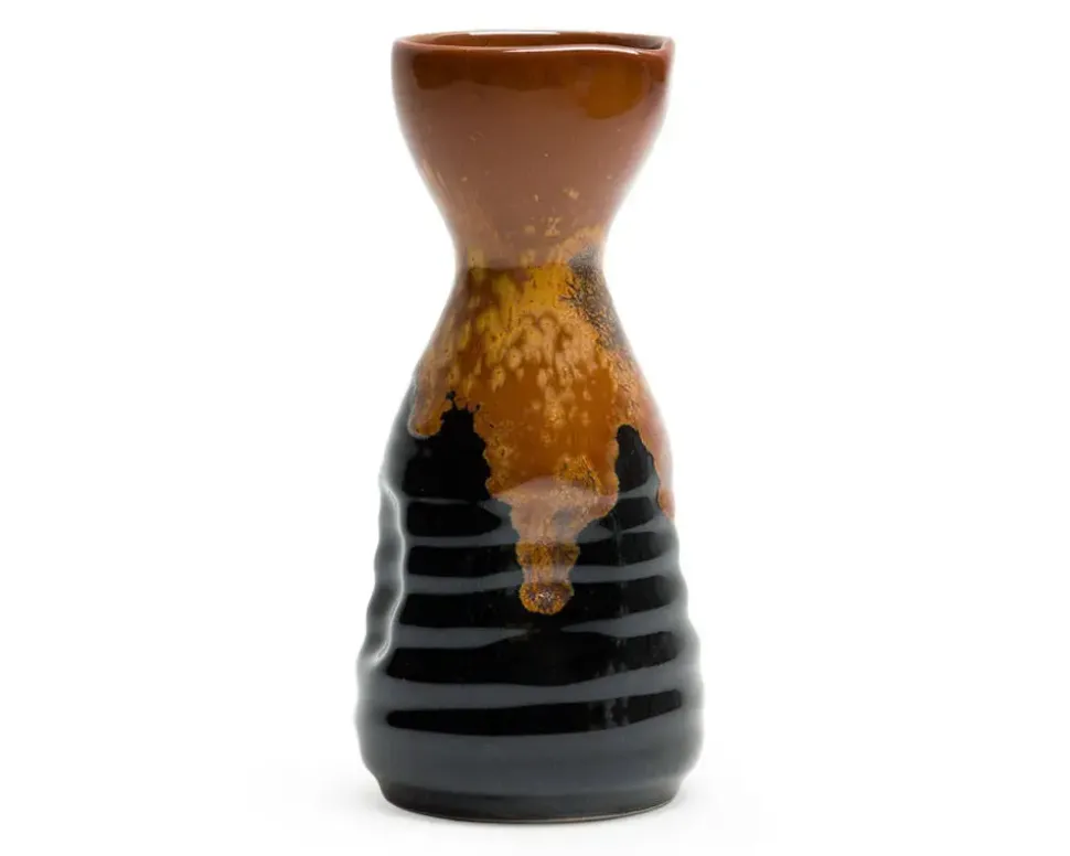 Golden Tenmoku 8 Oz. Sake Bottle
