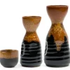 Golden Tenmoku 4 Oz.Sake Bottle