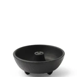 Incense Holder Black Center Cone