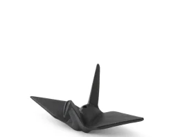 Incense Holder Black Peace Crane