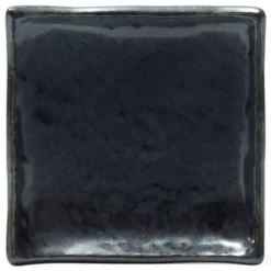 Iron Glaze 5" Sq. Plate