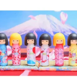 Iwako Kokeshi Doll Erasers At Miya