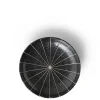 Kasa Lines Black 4.75" Plate