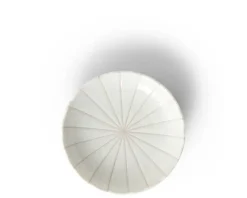 Kasa Lines White 4.75" Plate
