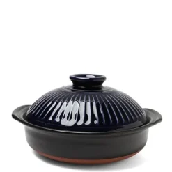 Kikka Blue Donabe Casserole 10"