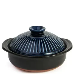 Kikka Blue Donabe Casserole, 28 Oz.