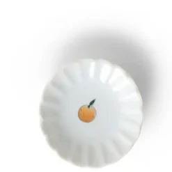 Kudamono Sauce Dish Orange