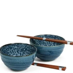 Kyo Karakusa 5.25" Bowl For Two Set