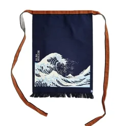 Maekake Canvas Apron - Great Wave