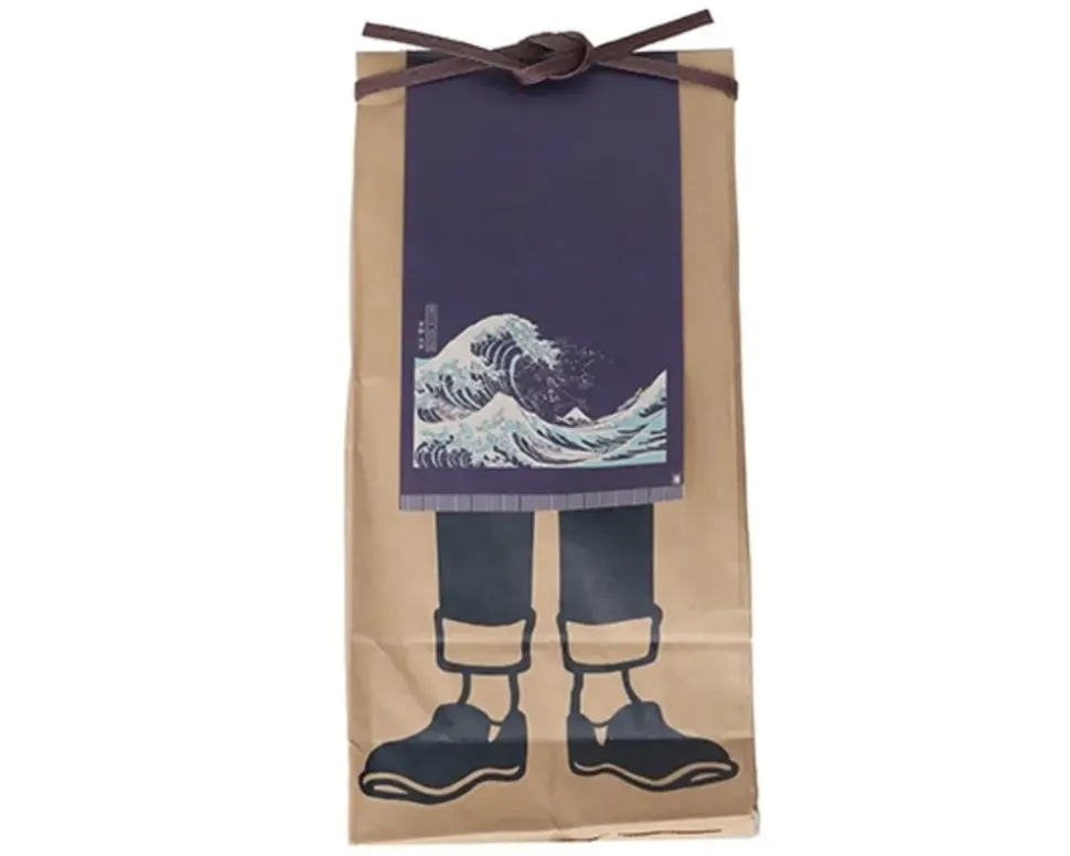 Maekake Canvas Apron - Great Wave