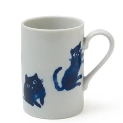 Midnight Blue Cat Mug