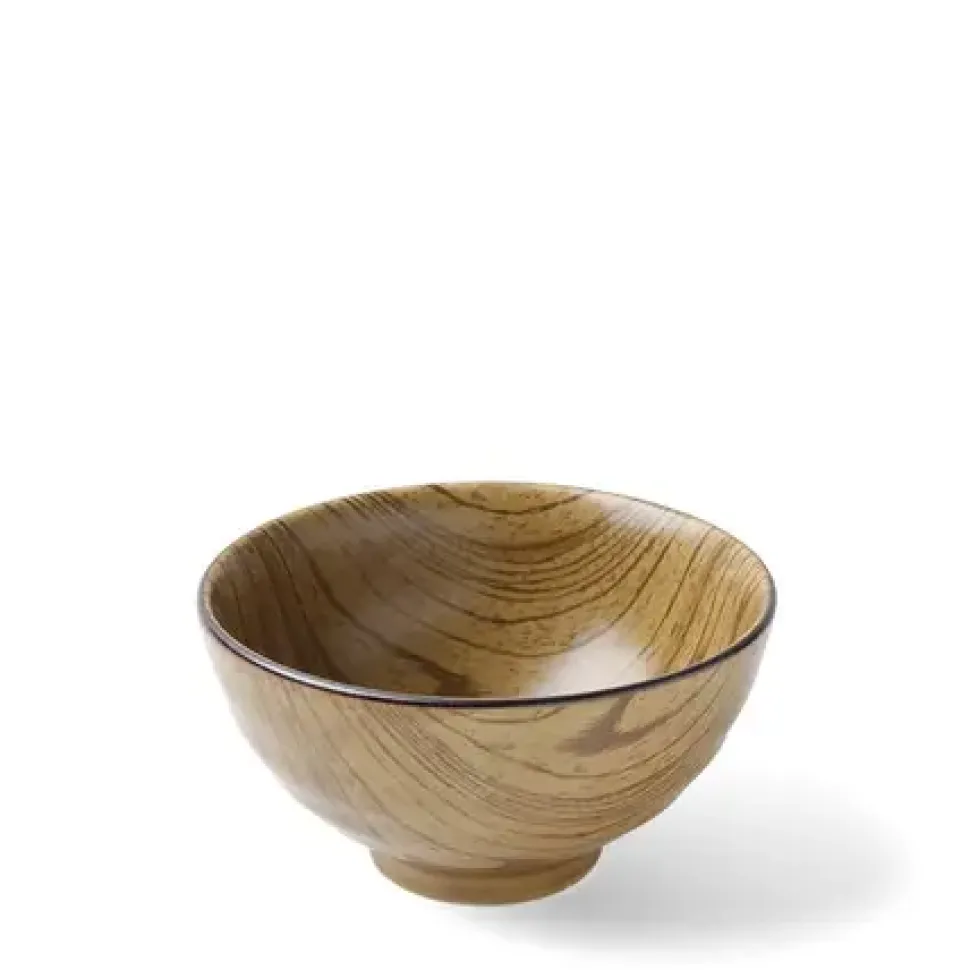 Mokume Usucha 4.5" Rice Bowl