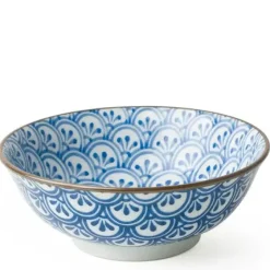 Monyou 7.5" Hana-Seigaiha Bowl