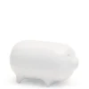 Mori Pig Figurine - White At Miya