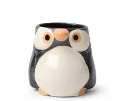 Mug Penguin Orange/Black