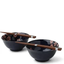 Namako Pink Sakura 5.75" Bowl Set/2