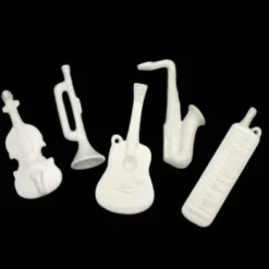 Porcelain Instrument Figurines