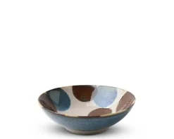 Rustic Blue & Brown 5.75